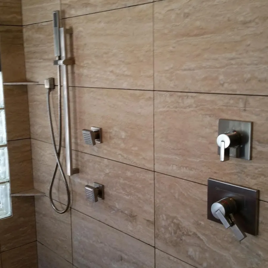 Shower fixture installation for Water Heater Replacement in Monee
